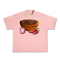 Salmon chilli con carne Urban Heavy Tee - AdoDesignShop