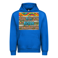 Cobalt He is risen tumbler Easter Day Urban Hoodie - HowdyJamesFarm
