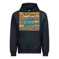 Navy He is risen tumbler Easter Day Urban Hoodie - HowdyJamesFarm