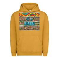 Pigment Peanut Butter He is risen tumbler Easter Day Urban Hoodie - HowdyJamesFarm