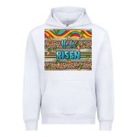 White He is risen tumbler Easter Day Urban Hoodie - HowdyJamesFarm