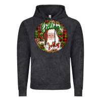 Vintage Black Christmas feeling jolly santa Vintage Hoodie - Artiststas