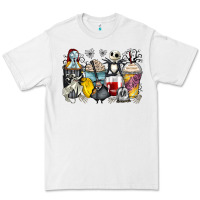 Cartoon Characters Coffee Cups Premium Tee | Teevron