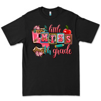 Black little miss 5 th grade Premium Tee - AdoDesignShop