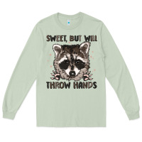 Matcha sweet but will throw hands Long Sleeve Tee - MaliasSmallBusiness