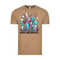 Vintage Coffee d h dental hygienist Vintage Tee - AdoDesignShop