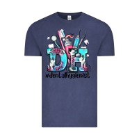 Vintage Denim d h dental hygienist Vintage Tee - AdoDesignShop