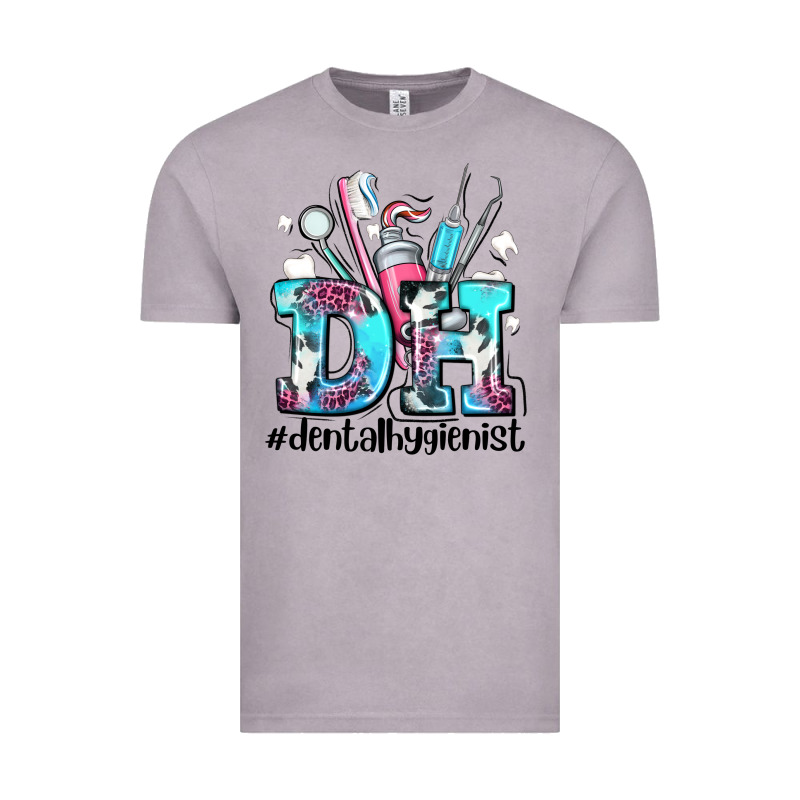 D H Dental Hygienist Vintage Tee by AdoDesignShop | Teevron