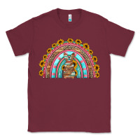 Burgundy western easter rainbow Classic Tee - Jasminsmagicworld