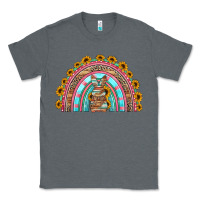 Charcoal Heather western easter rainbow Classic Tee - Jasminsmagicworld
