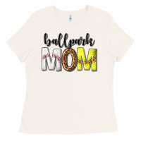 Bone ballpark mom Ladies Tee - texasbilliewilder