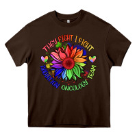 Oncology Team Sunflower Malia Heavy Core Tee | Teevron