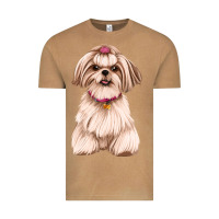 Vintage Camel shih tzu Vintage Tee - Artiststas