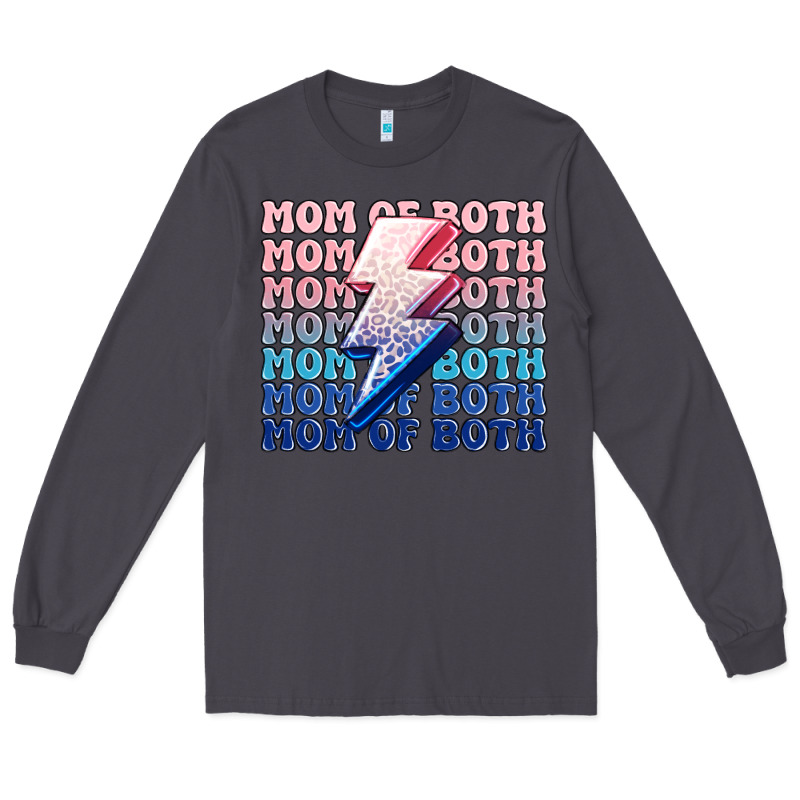 Mom Of Both Boy And Girl Long Sleeve Tee by MaliasSmallBusiness | Teevron