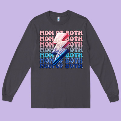 Mom Of Both Boy And Girl Long Sleeve Tee Designed By Maliassmallbusiness