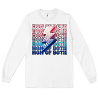White mom of both boy and girl Long Sleeve Tee - MaliasSmallBusiness
