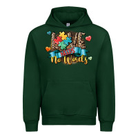 Forest Green Love needs no words Urban Hoodie - CowGirlArtShop