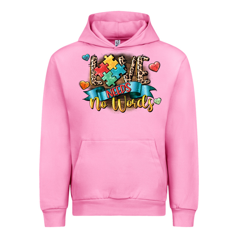 Love Needs No Words Urban Hoodie by CowGirlArtShop | Teevron