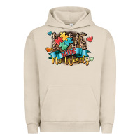 Pigment French Oak Love needs no words Urban Hoodie - CowGirlArtShop