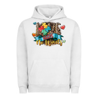 Pigment Lunar Rock Love needs no words Urban Hoodie - CowGirlArtShop