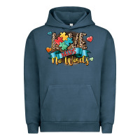 Pigment Midnight Navy Love needs no words Urban Hoodie - CowGirlArtShop