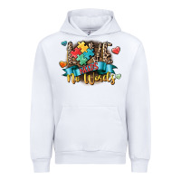 White Love needs no words Urban Hoodie - CowGirlArtShop