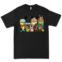 Black pet groomer coffee cups Premium Tee - Zillion Design Studio