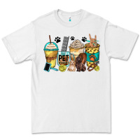 White pet groomer coffee cups Premium Tee - Zillion Design Studio