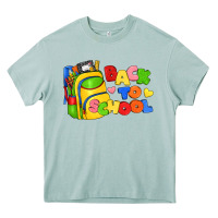 Arona back to school with school bag Heavy Core Tee - texasbilliewilder