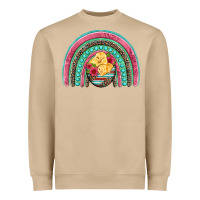 Mushroom hatched egg easter chicks rainbow Heavyweight Sweatshirt - Artiststas