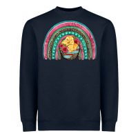 Navy hatched egg easter chicks rainbow Heavyweight Sweatshirt - Artiststas