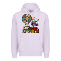 Lilac so god made a farmer Premium Hoodie - JahusDesignShop