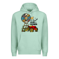 Seafoam so god made a farmer Premium Hoodie - JahusDesignShop