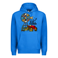 True Royal so god made a farmer Premium Hoodie - JahusDesignShop