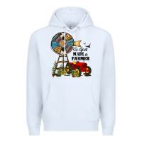 White so god made a farmer Premium Hoodie - JahusDesignShop