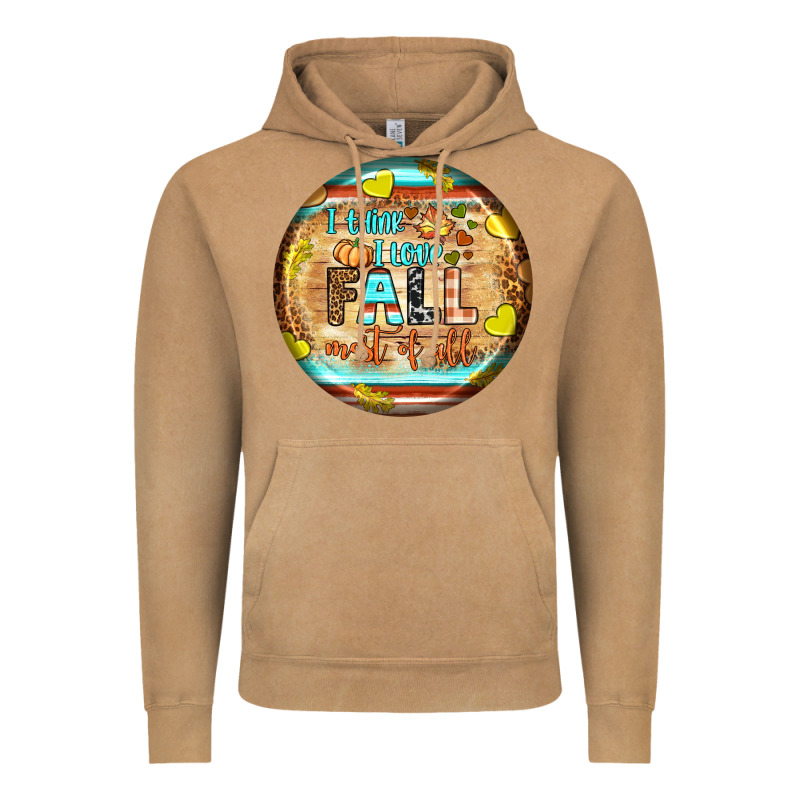 I Think I Love Fall Most Of All Vintage Hoodie by BundleAndBundleShop | Teevron