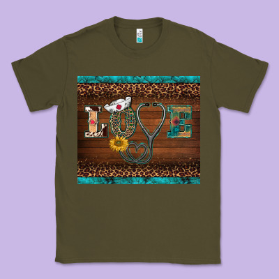 Western Nurse Love Tumbler Classic Tee Designed By Barkaloodesign