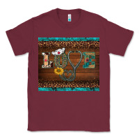 Burgundy western nurse love tumbler Classic Tee - BarkalooDesign