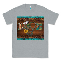 Heather Grey western nurse love tumbler Classic Tee - BarkalooDesign
