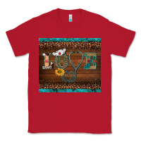 Red western nurse love tumbler Classic Tee - BarkalooDesign