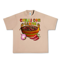 Burro chilli con carne  with chilli pepper Urban Heavy Tee - AdoDesignShop