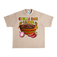 French Oak chilli con carne  with chilli pepper Urban Heavy Tee - AdoDesignShop