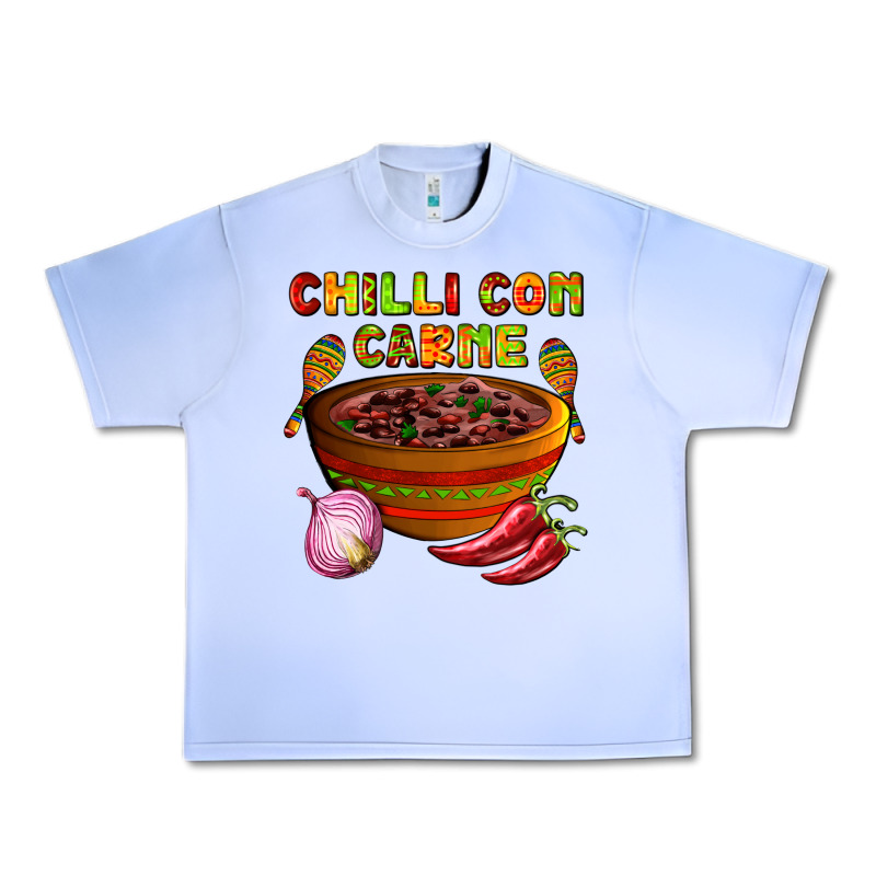 Chilli Con Carne  With Chilli Pepper Urban Heavy Tee by AdoDesignShop | Teevron