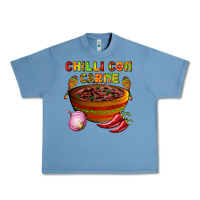 Pebble Blue chilli con carne  with chilli pepper Urban Heavy Tee - AdoDesignShop