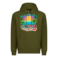Army Green My favorite color is sunshine Premium Hoodie - NancyCooperArtShop