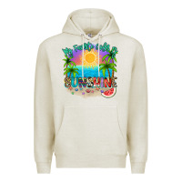 Oatmeal Heather My favorite color is sunshine Premium Hoodie - NancyCooperArtShop