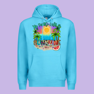 My Favorite Color Is Sunshine Premium Hoodie Designed By Nancycooperartshop