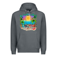 Rock My favorite color is sunshine Premium Hoodie - NancyCooperArtShop