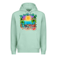 Seafoam My favorite color is sunshine Premium Hoodie - NancyCooperArtShop