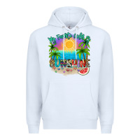 White My favorite color is sunshine Premium Hoodie - NancyCooperArtShop